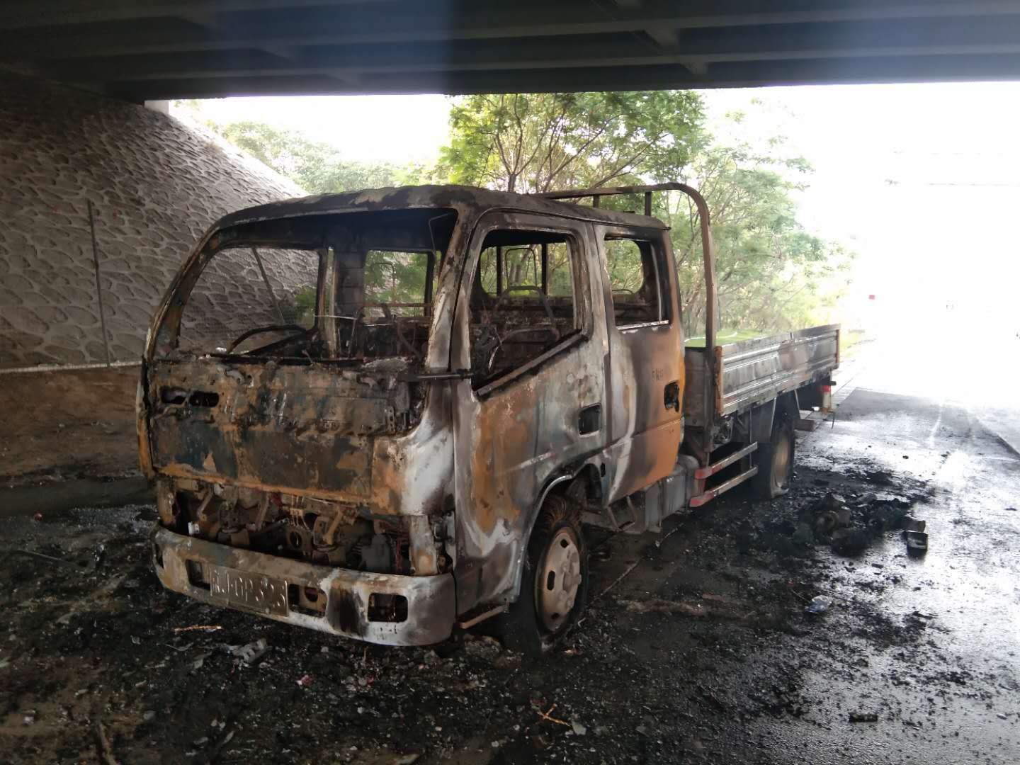 長春火燒車報廢